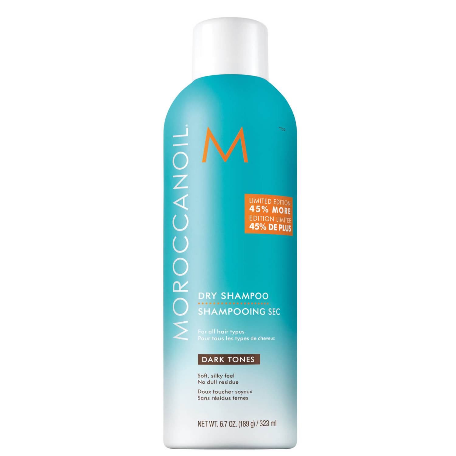 45% + PLUS DRY SHAMPOO DARK TONES 300ML
