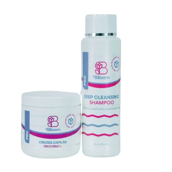 KIT CIRUGIA CAPILAR Y SHAMPOO BLOOM 16 ONZ
