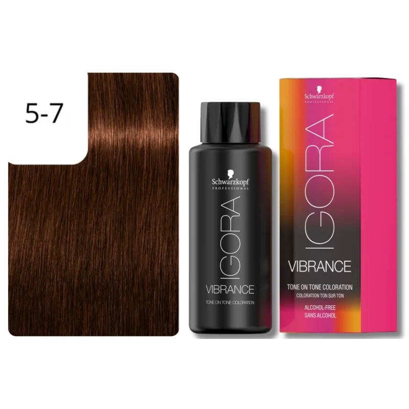 5-7 CHOCOLATE  IGORA VIBRANCE 60ML