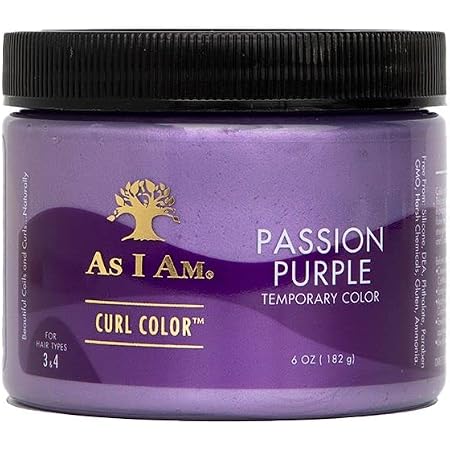 CURLY COLOR PASSION PURPLE 6 OZ