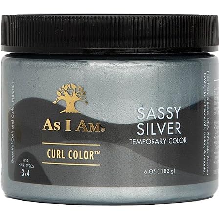 CURLY COLOR SASSY SILVER 6 OZ