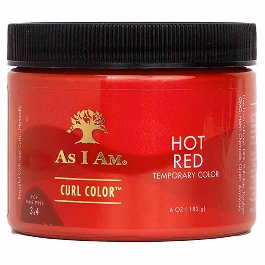 CURLY COLOR HOT RED 6 OZ